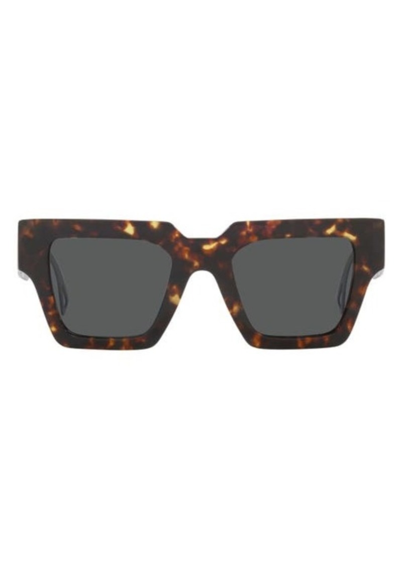 Versace 50mm Square Sunglasses