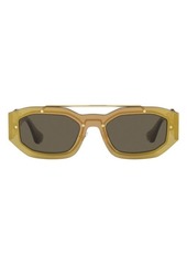 Versace 51mm Irregular Sunglasses