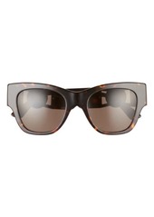 Versace 52mm Cat Eye Sunglasses-