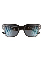 Versace 52mm Rectangular Sunglasses