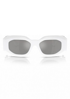 Versace 53mm Irregular Sunglasses