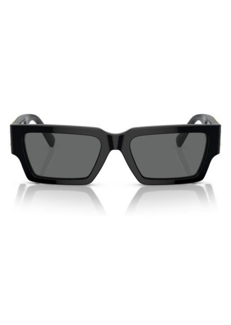 Versace 54mm Irregular Sunglasses