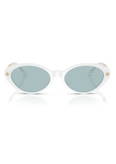Versace 54mm Oval Sunglasses