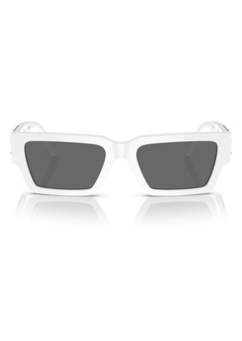 Versace 54mm Rectangular Sunglasses