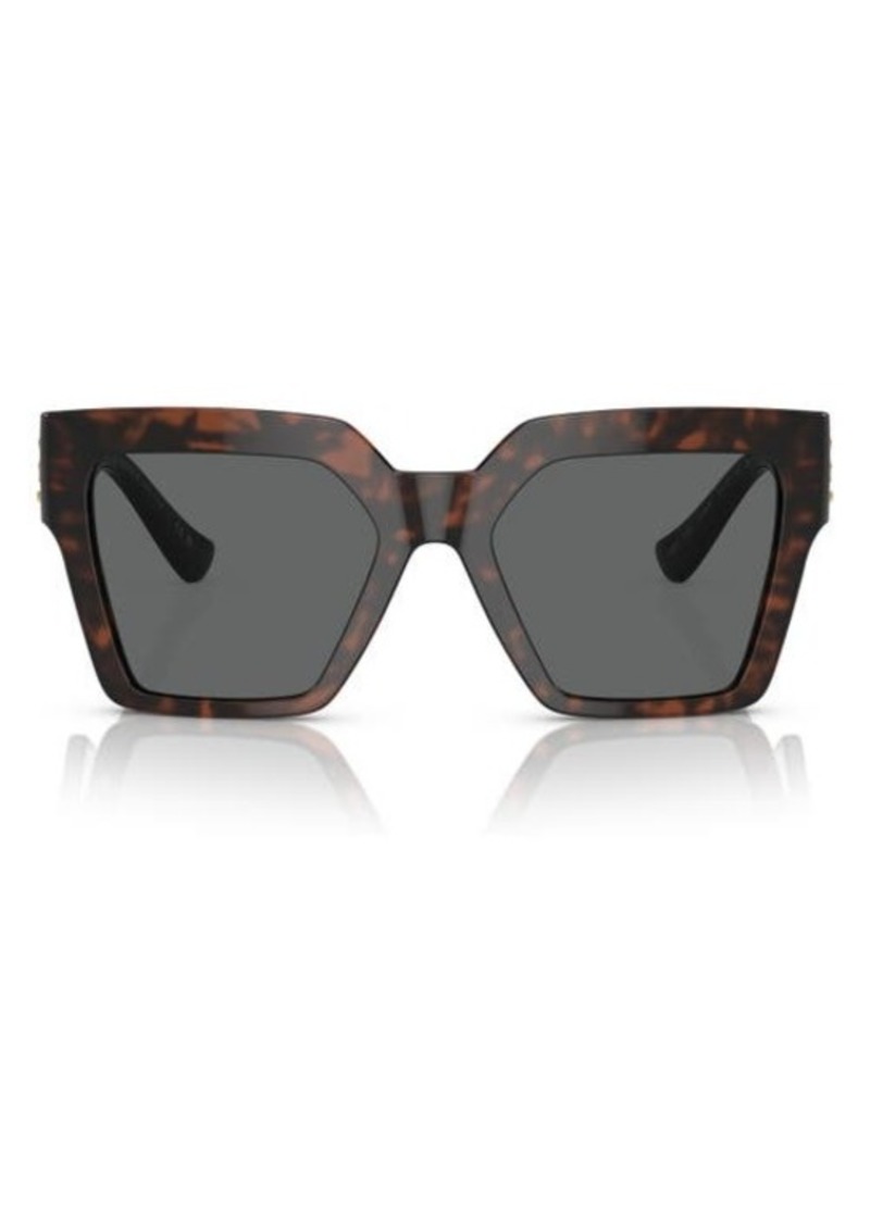 Versace 55mm Butterfly Sunglasses