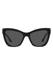 Versace 56mm Cat Eye Sunglasses
