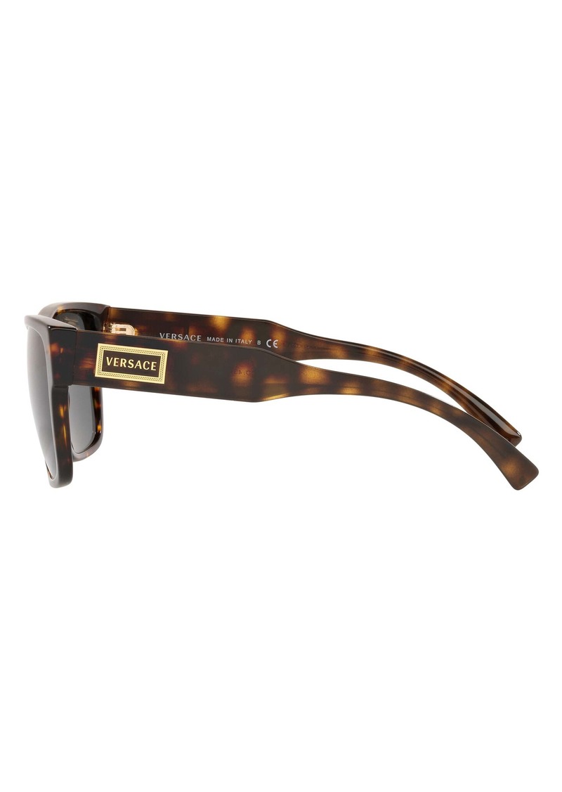 versace 56mm flat top sunglasses