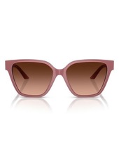 Versace 56mm Gradient Butterfly Sunglasses