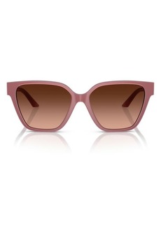 Versace 56mm Gradient Butterfly Sunglasses