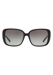 Versace 56mm Gradient Square Sunglasses