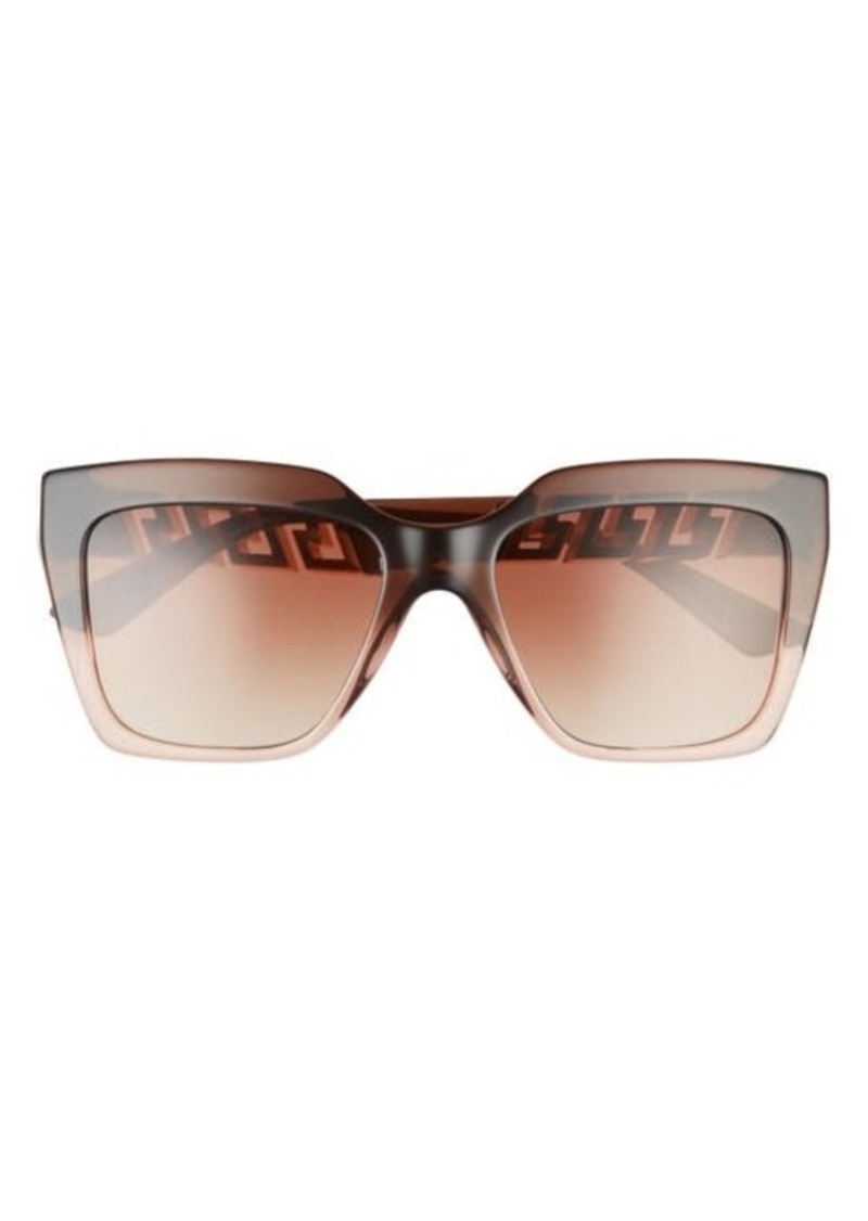 Versace 56mm Gradient Square Sunglasses