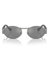 Versace 56mm Oval Sunglasses