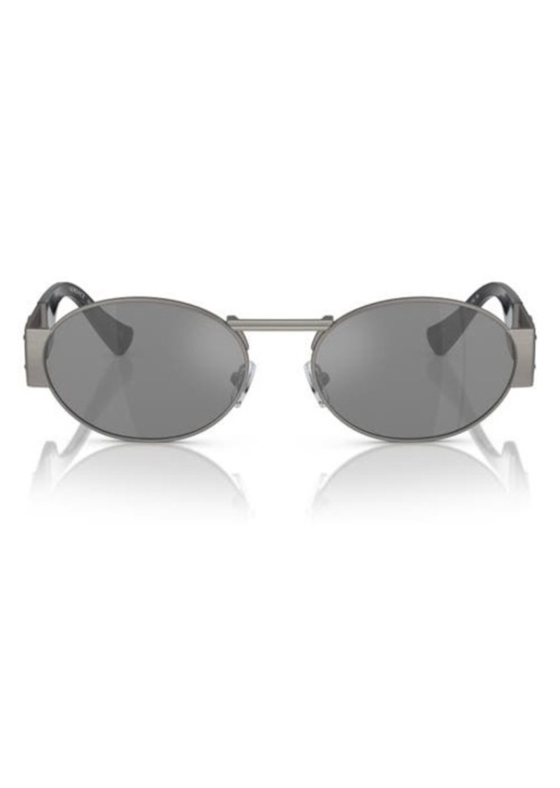 Versace 56mm Oval Sunglasses