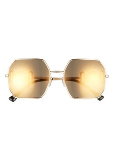 Versace 58mm Square Sunglasses