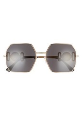 Versace 58mm Square Sunglasses