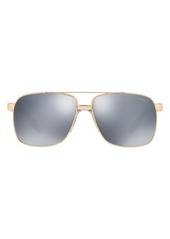 Versace 59mm Aviator Sunglasses