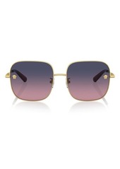 Versace 59mm Gradient Square Sunglasses
