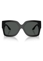 Versace 59mm Rectangular Sunglasses
