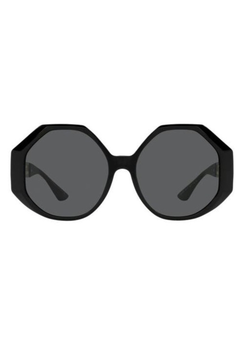Versace 59mm Round Sunglasses