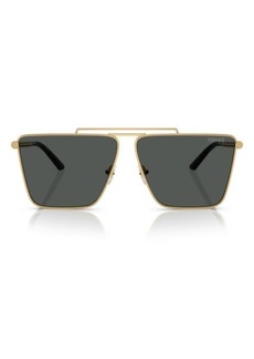 Versace 64mm Oversize Pillow Sunglasses