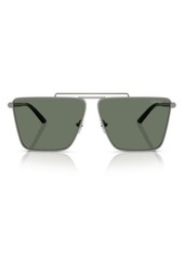Versace 64mm Oversize Pillow Sunglasses