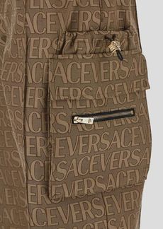 Versace All-Over Logo Cargo Trousers