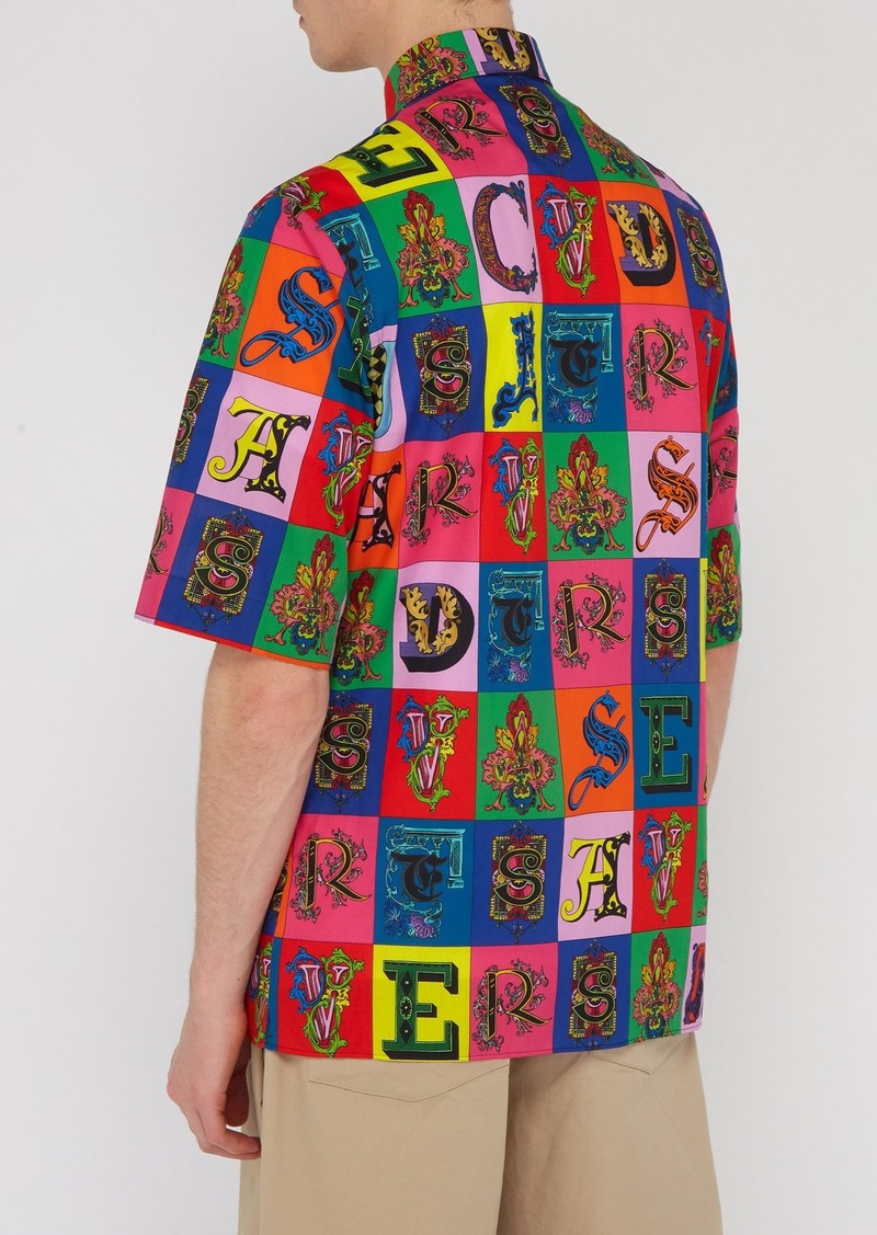 versace alphabet shirt