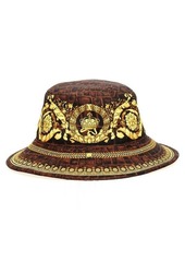 VERSACE 'Baroccodile' bucket hat