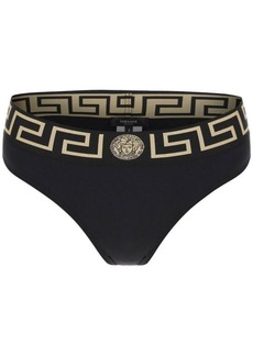 Versace bikini bottom with greca band