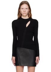 Versace Black Cutout Sweater