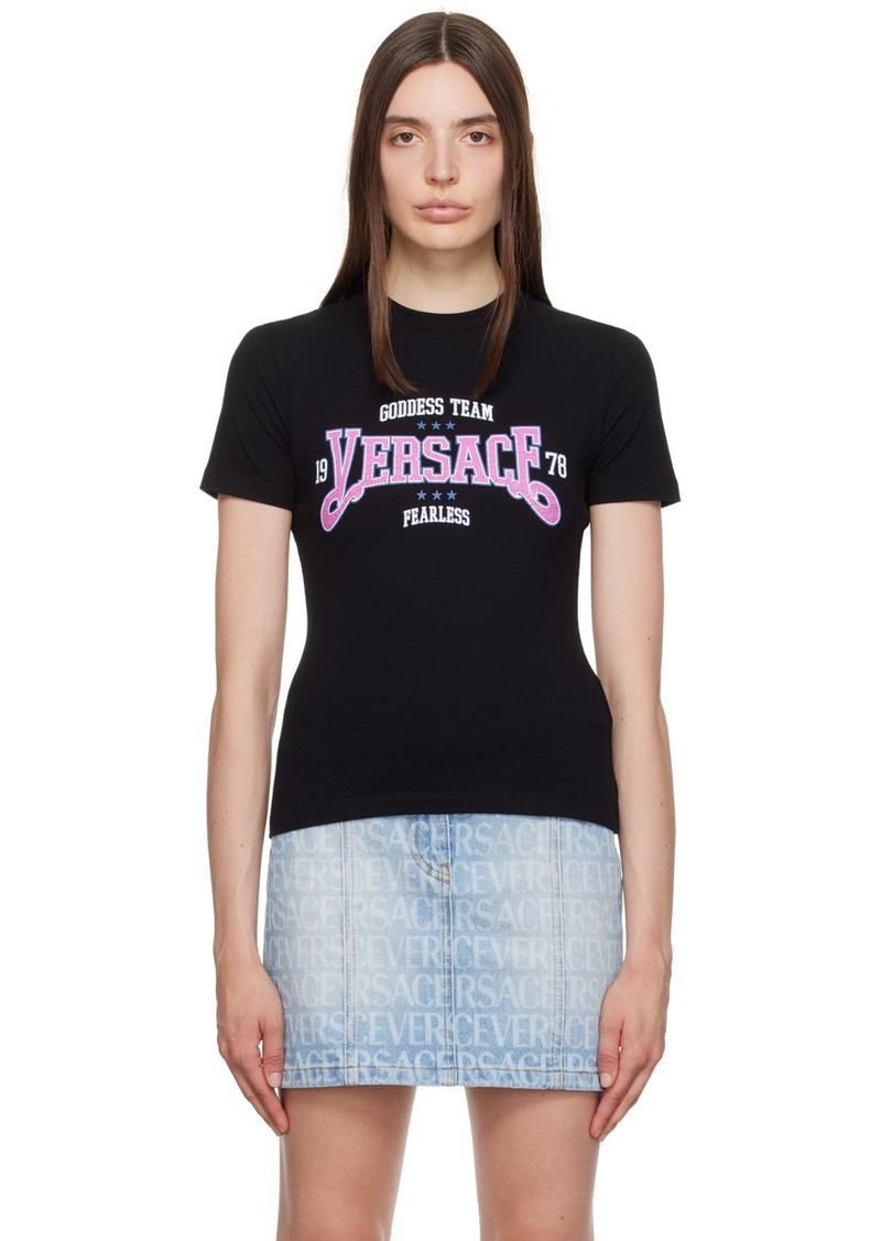 Versace Black 'Fearless' T-Shirt
