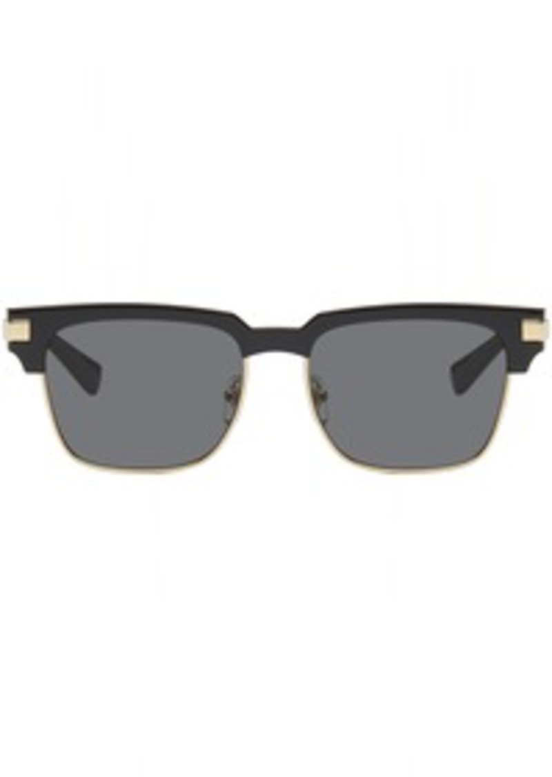 Versace Black Greca Sunglasses