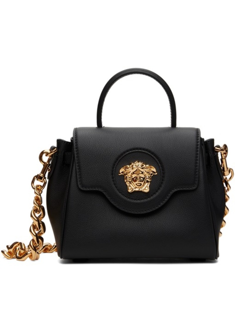 Versace Black 'La Medusa' Small Bag