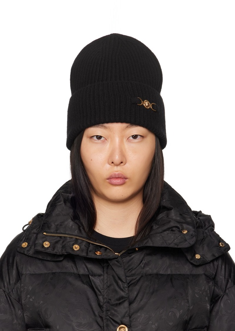 Versace Black Medusa '95 Beanie