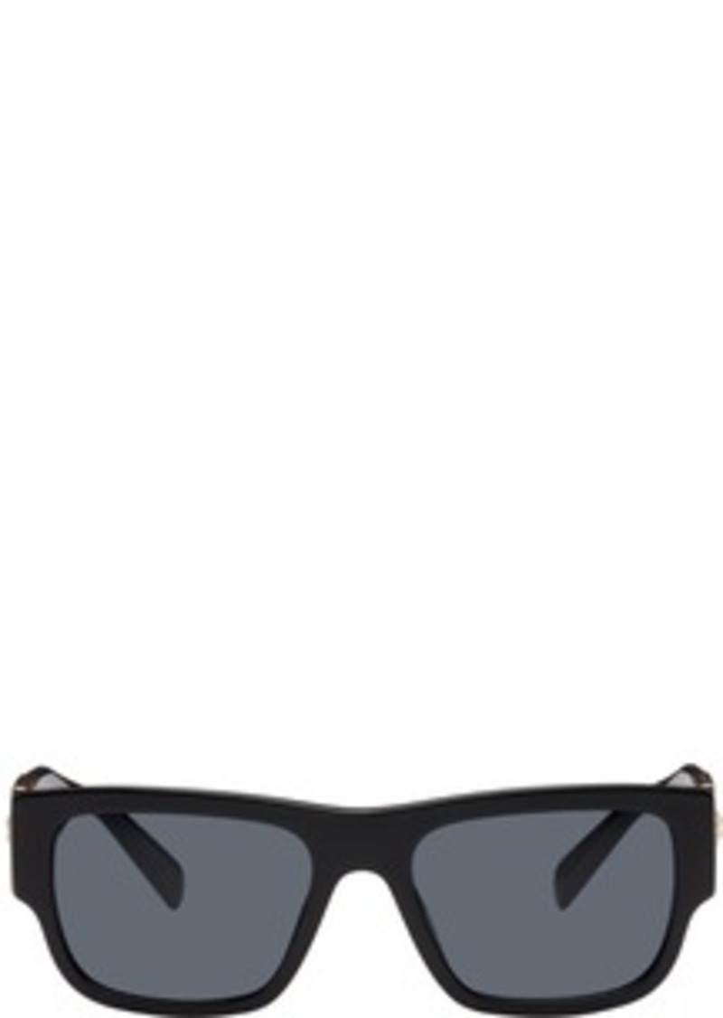 Versace Black Medusa Stud Sunglasses