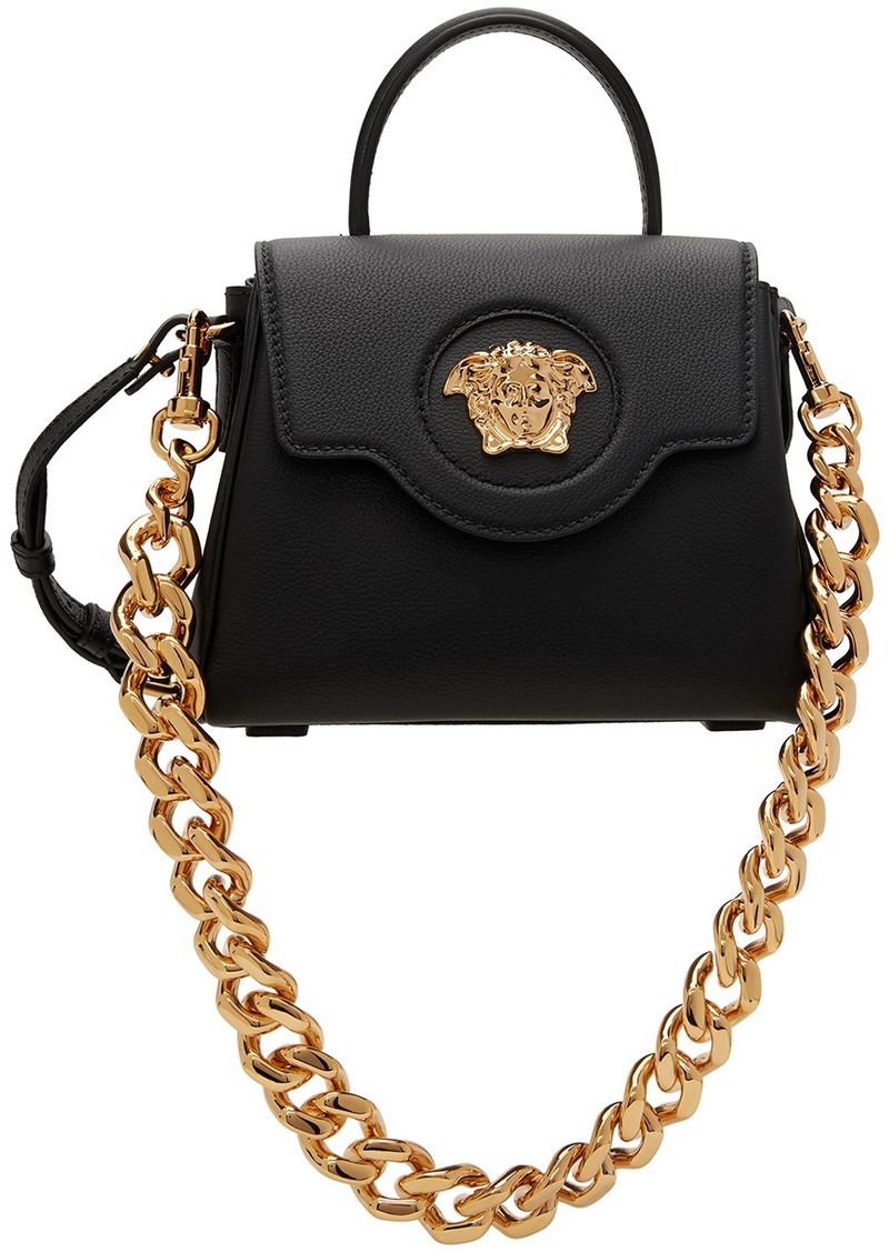 Versace Black Small 'La Medusa' Bag