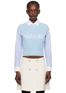 Versace Blue 1978 Re-Edition Sweater
