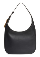 Versace Borso Leather Hobo Bag