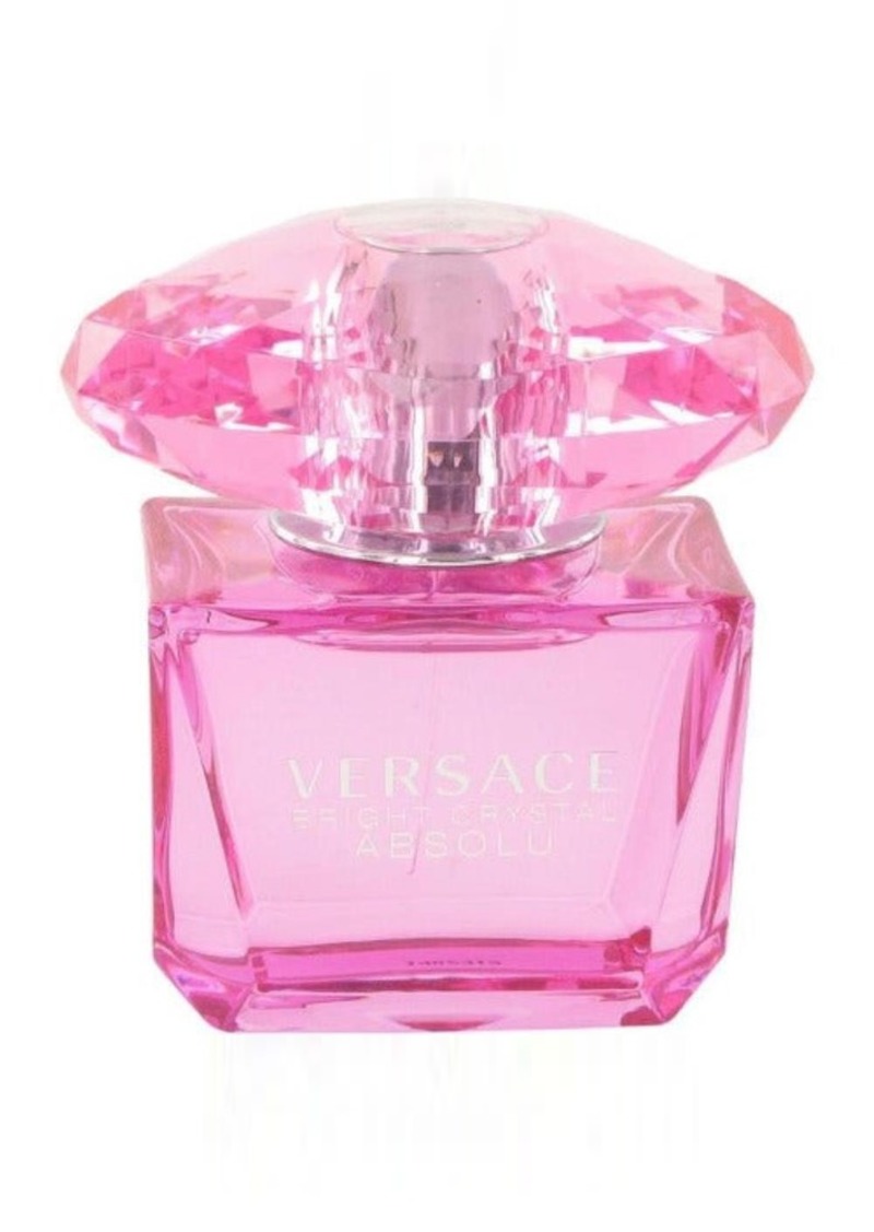 Versace Bright Crystal Absolu Eau De Parfum Versace Women's Perfume 3.0 Oz Tester