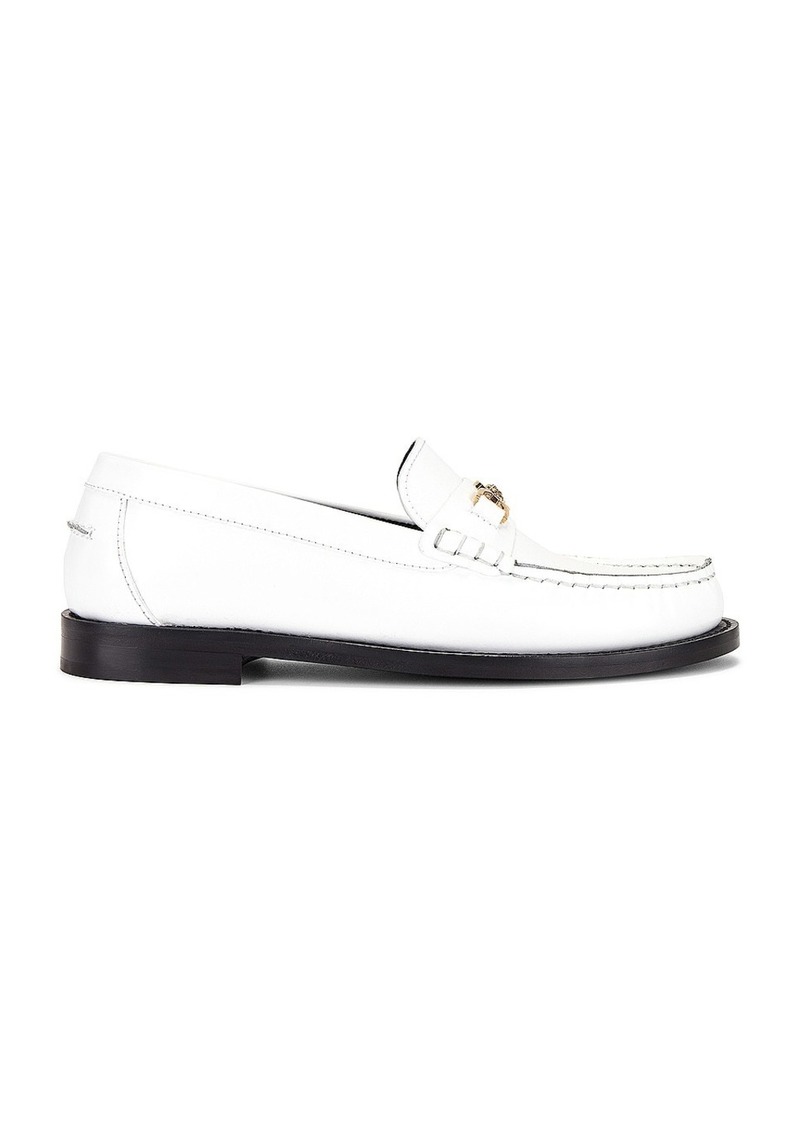 VERSACE Calf Leather Loafers