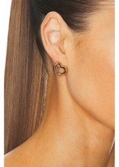 VERSACE Circle Earrings