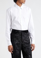 Versace Cotton Poplin Button-Up Shirt