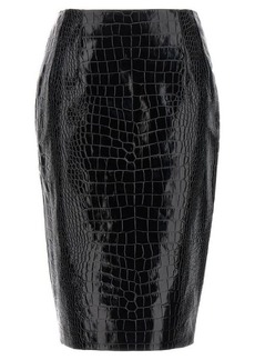 VERSACE Croc skirt