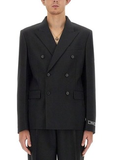 VERSACE DOUBLE-BREASTED BLAZER