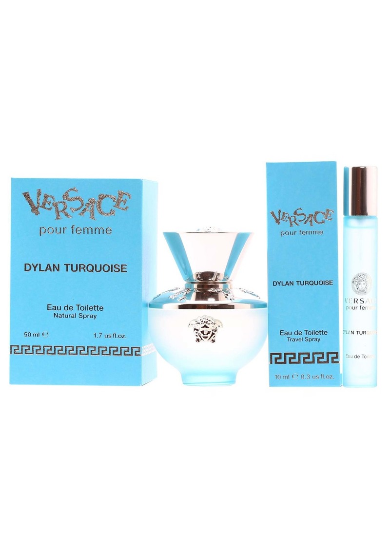Versace Dylan Turquoise Duo 0.3 Oz EDT & 1.7 EDT