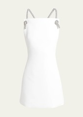 Versace Embellished Rope Mini Shift Dress