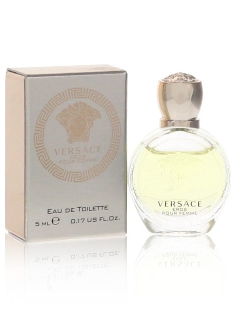 Versace Eros by Versace Mini EDT .17 oz for Women