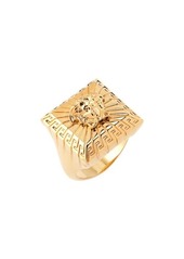 Versace Medusa Square Signet Ring