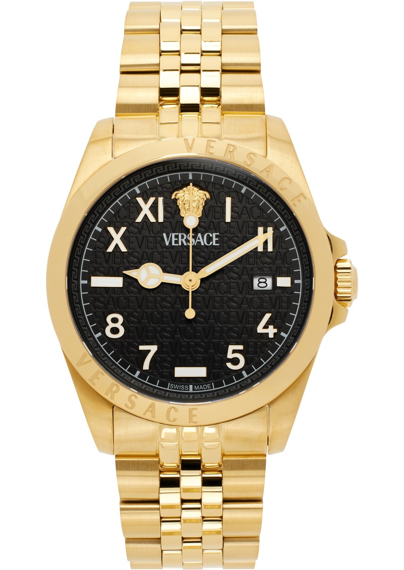 Versace Gold Anteo Watch