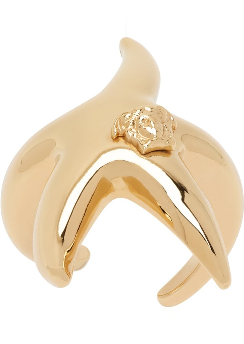 Versace Gold Barocco Sea Ring